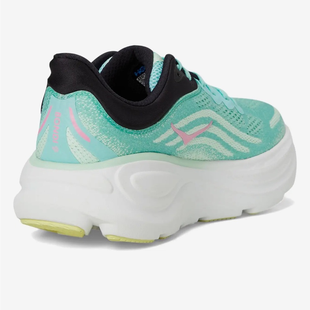 Hoka Women's Athletic Shoes - Aqua and Black - Picture 6 of 8